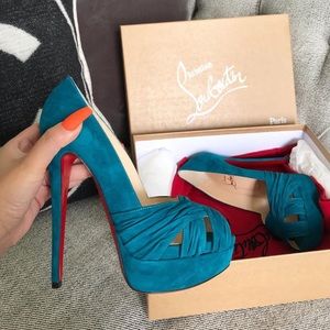 BNIB CHRISTIAN LOUBOUTIN ABORINA 150mm 37